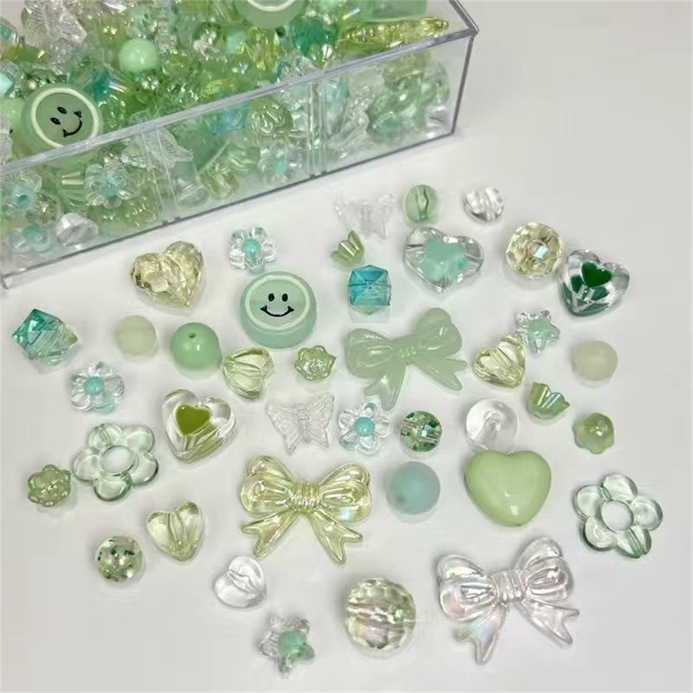 Cuentas mixtas hermosas coloridas Diy pulsera de cadena para teléfono móvil mezcla chica linda azul y rosa cuentas tejidas a mano accesorios de joyería