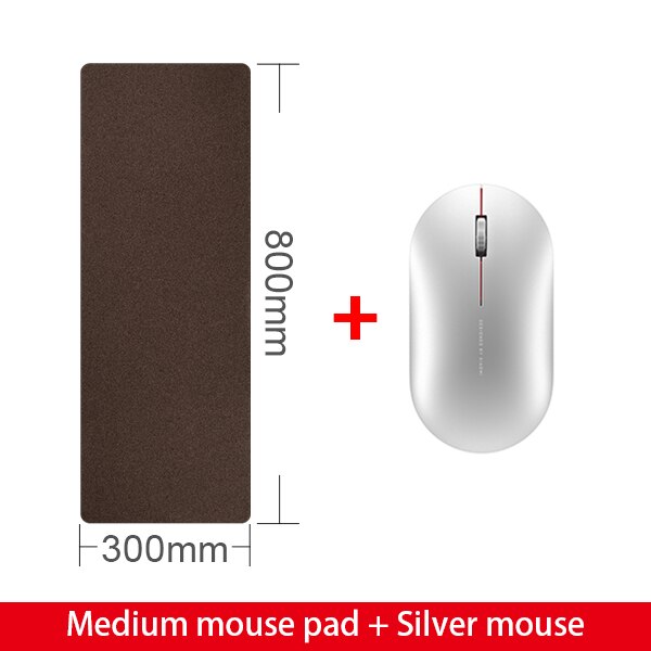 Original Xiaomi Maus Tragbare Drahtlose Spiel Maus 1000dpi 2,4 ghz Bluetooth Maus Link Optische Maus Mini Metall Maus: Silver Set M