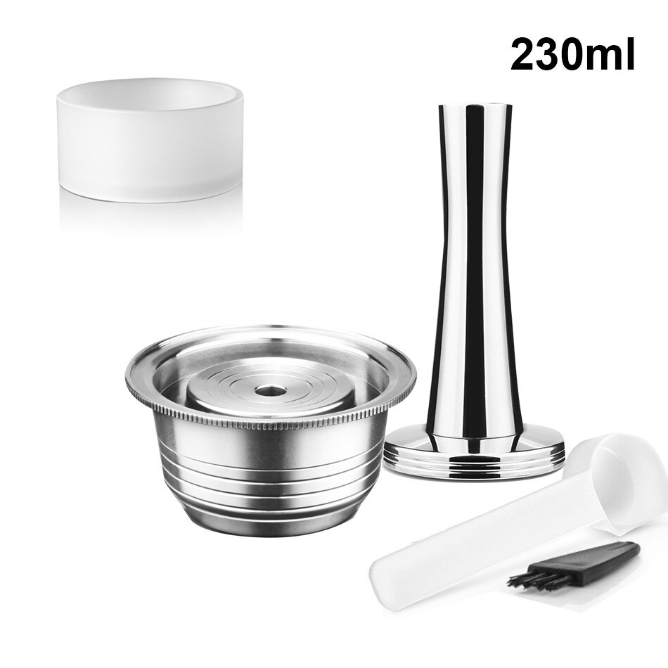 ICafilasSVIP Stianless Steel Reusable Vertuoline Capsule For Nespresso Vertuo Coffee Filter Espresso For Vertuo Plus: Chocolate
