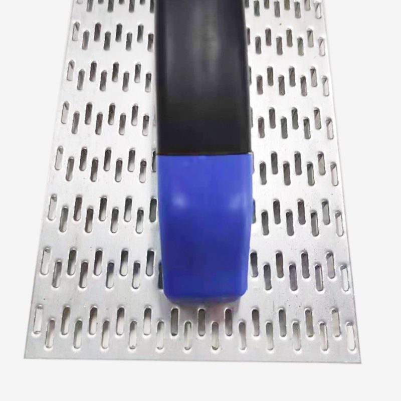 Practical Wall Brushing Trowel Wall Cleaning Rubbing Nail Board with Handle Thickening Rough Scraper Cement Putty Tool