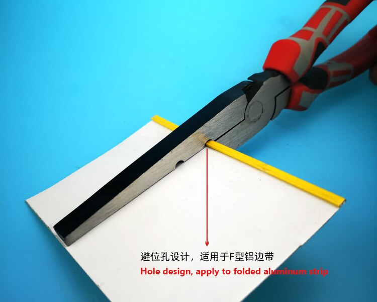 Lassen Tang Teken Buigen Tool Met Platte Mond Teken-Maken Aluminium Strip Bender