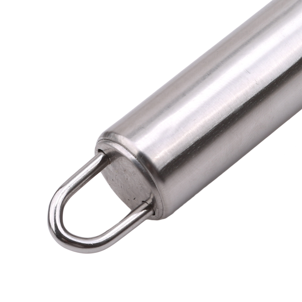 Triturador de papas a presión de acero inoxidable para hacer puré de papas, ideal para uso familiar en hoteles y restaurantes.