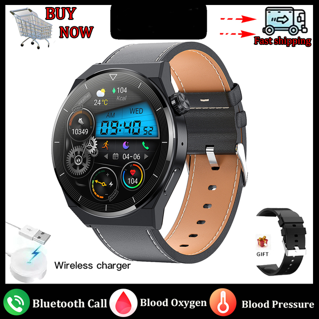 GT3 Pro Smartwatch pour homme, écran haute définition AMOLED 2024x390, appel Bluetooth, étanche IP68, Huawei, , 390: green