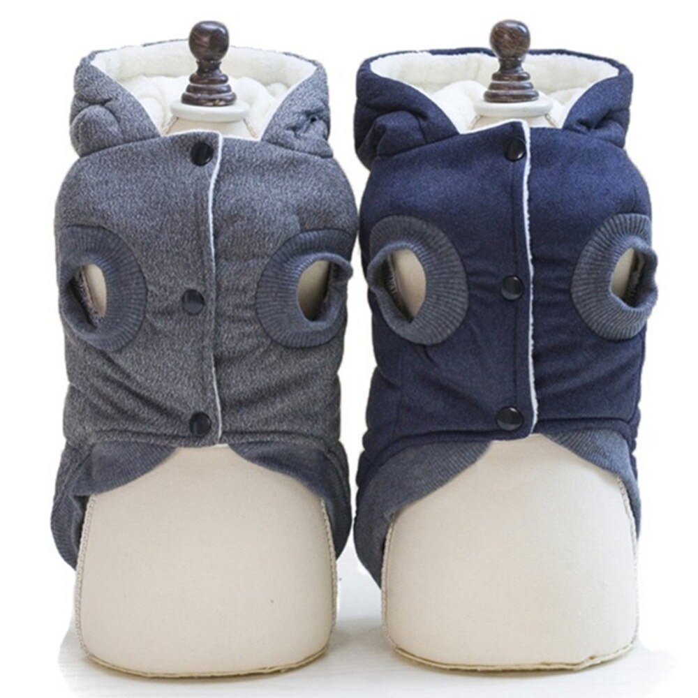 Kemisidi Hond Kleding Winterjas Jas Poedel Hooded Dikke Katoenen Kat Puppy Honden Jas Kleine Puppy Pet Kostuum Winter Hond doek