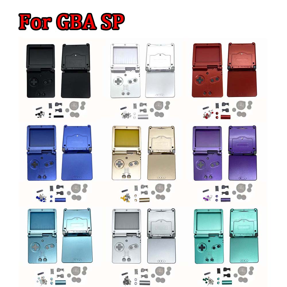 Carcasa Original de repuesto de para Gameboy Advance GBA SP, funda carcasa para consola de juegos con juegos de accesorios