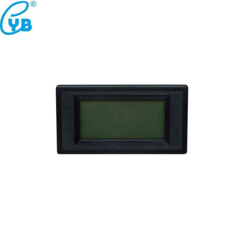 2K Resistance Meter LCD Digital Meter OHM Tester AC DC 8-12V Ohm Meter 3.5 Digital Resistor Tester Ohm Gauge Blue Backlight