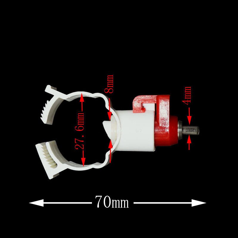 100pcs Water Ball Nipple Chicken Feeders Drinkers Chicken Coop Feeder Screw Drinkers Waterer 360 Angle Poultry supplies