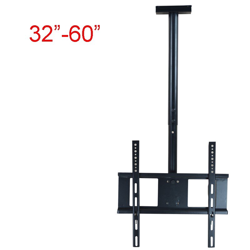 32-60" Ceiling TV Mount 360 Degree Full Motion Free Lifting LCD LED Monitor Holder Max.60kgs Loading