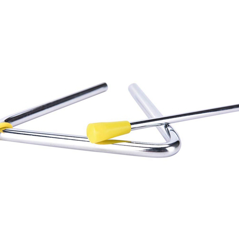 Children's Percussion Instrument Set 4 Inch Music Triple-Cornered Iron Percussion Instrument Class Tripple-Cornered Bell