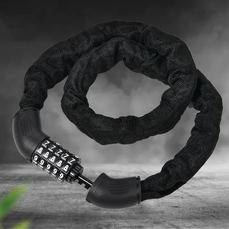 Motorfiets elektrische auto combinatieslot kettingslot fiets antidiefstalslot draagbaar kettingslot mountainbike fietssloten