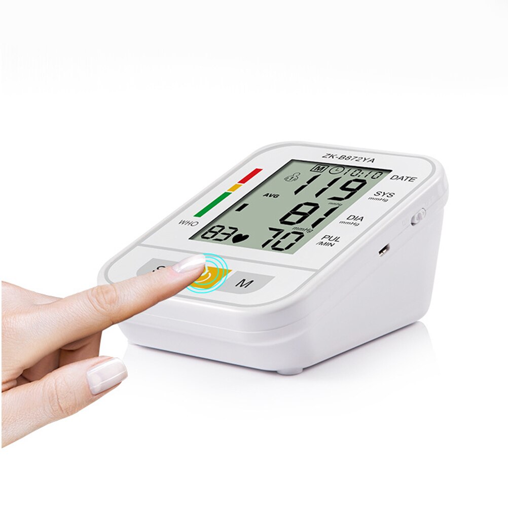 Blood Pressure Gauge Electronic Blood Pressure Meter Electronic Sphygmomanometer Arm Blood Pressure Monitor Without Battery