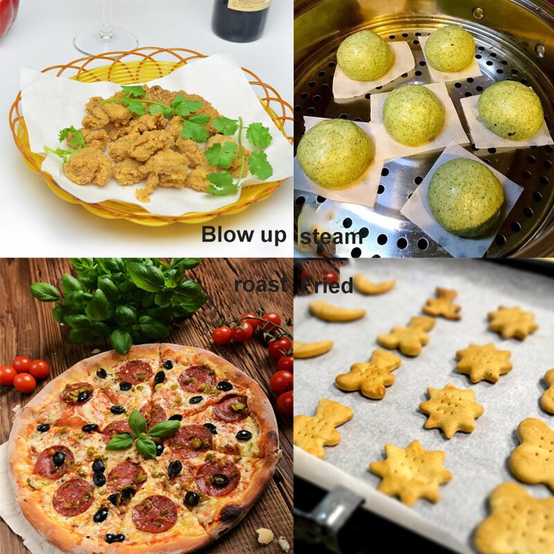 5/10/20m Kitchen Oven Fried Degreasing Baking Paper Reel Food Oil Absorption Paper Cooking Pot Soup Oil Absorption Paper