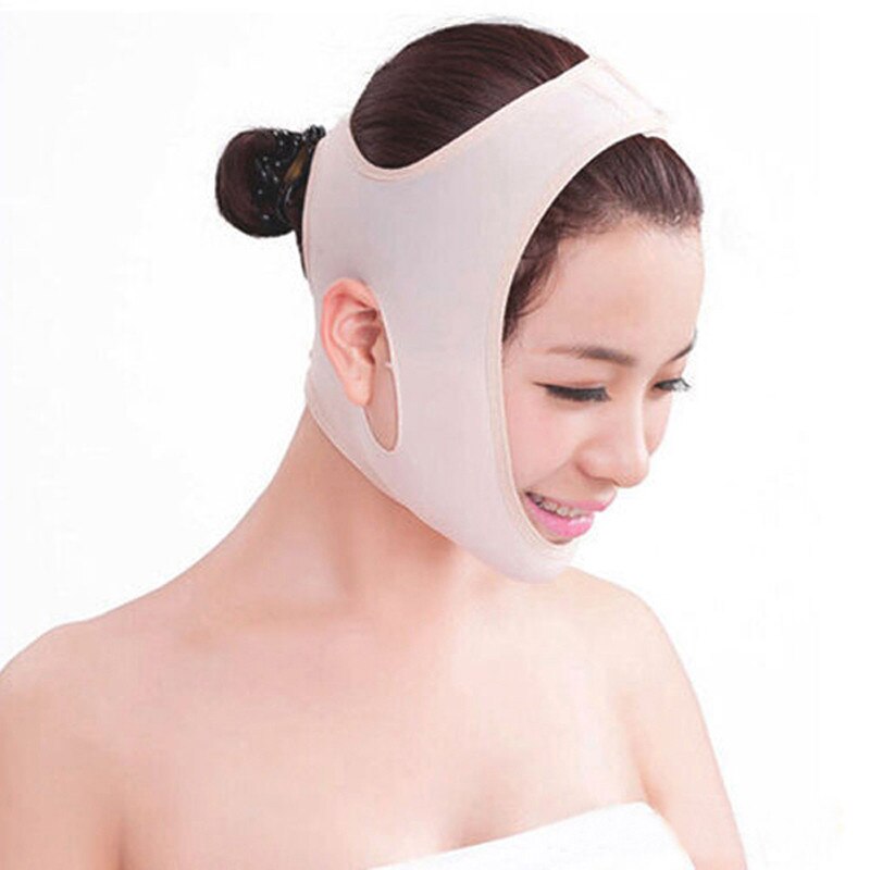 Ansigts tynd ansigtsmaske anti cellulite slankende bandage vægttab bælte form ansigtsløft reducere dobbelt hage maske ansigt tyndere bånd