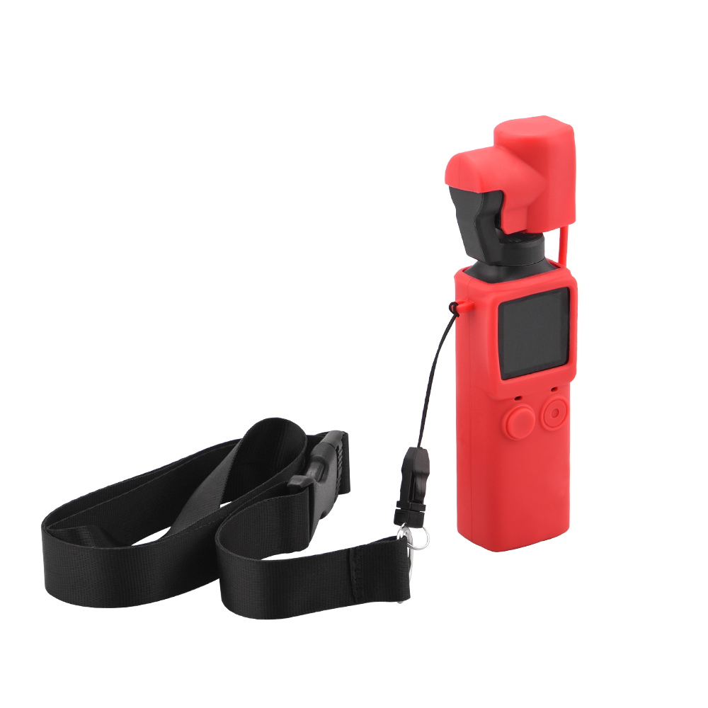 Funda protectora de silicona para FIMI PALM Accessories, funda protectora a prueba de golpes con cordón para cardán de mano,