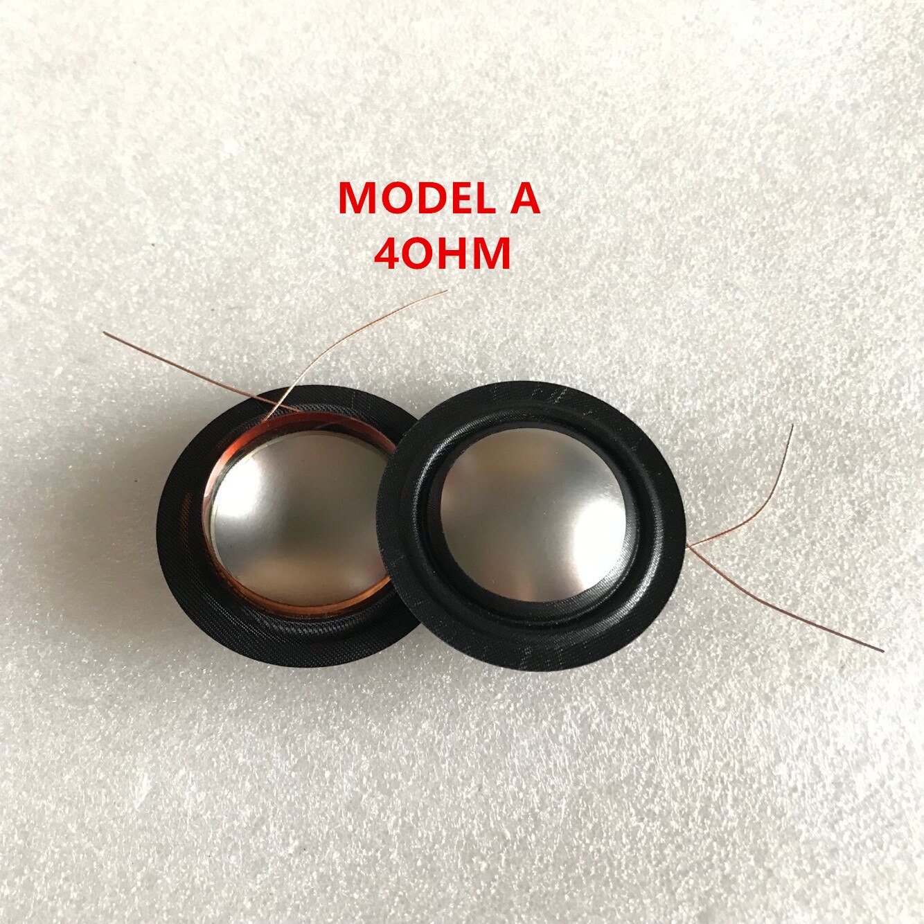 2pcs/lot Aftermarket 25.4 mm TI TAN tweeter diaphragm voice coil 1 inch: Model A 4ohm