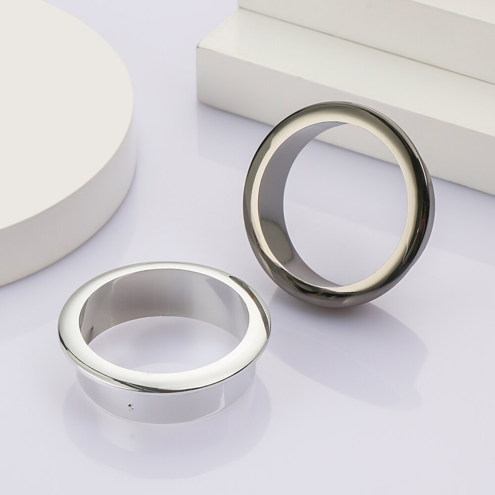 25-80mm Office Desk Cable Grommets Wire Hole Cover Practical Computer Table Outlet Port Wire Rack Organizer Furniture Hardware