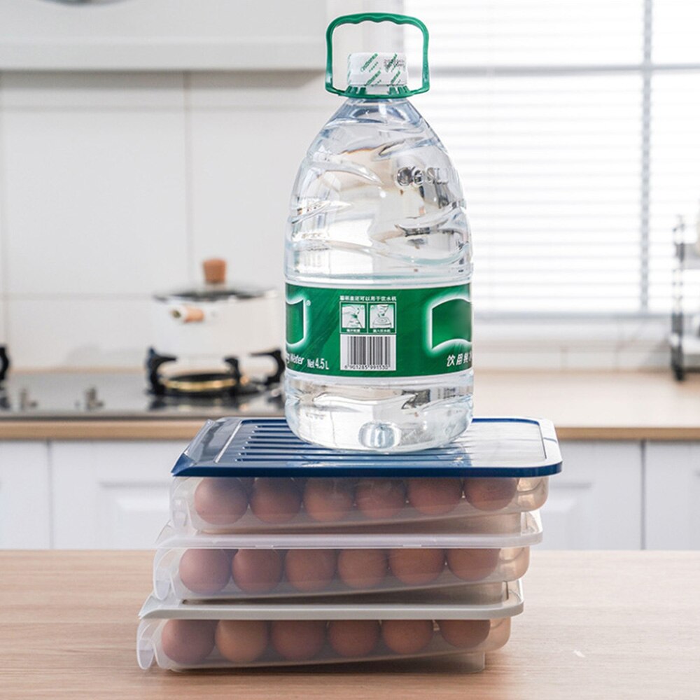 Tradineur Lot De 3 Coquetiers En Plastique Pour 12 Oeufs Avec