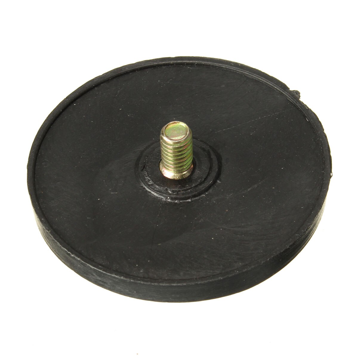 2Pcs 2 Inch Universal Motorcycle ATV Scooter Dirt Bikes BOLT NUMBER PLATE ROUND REFLECTOR Red Orange