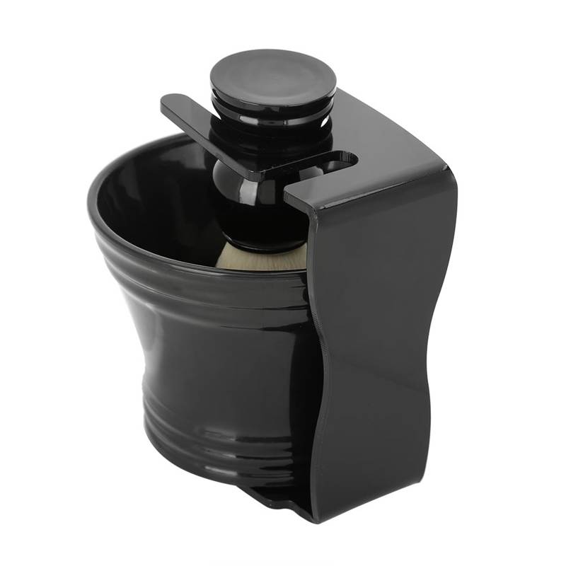 3 In 1 Shaving Brush Set with Brush Stand and Soap Bowl Men Shaving Kit Tool for Men