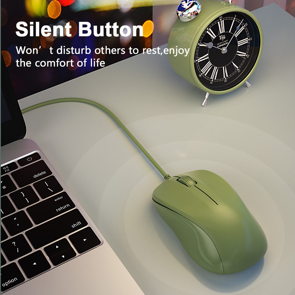 Wire Gaming Mouse Games Mause Ergonomic 3 Keys Mice For HP Laptop Computer Notebook PC Gamer Mice Pink Girl Woman Magic Mouse