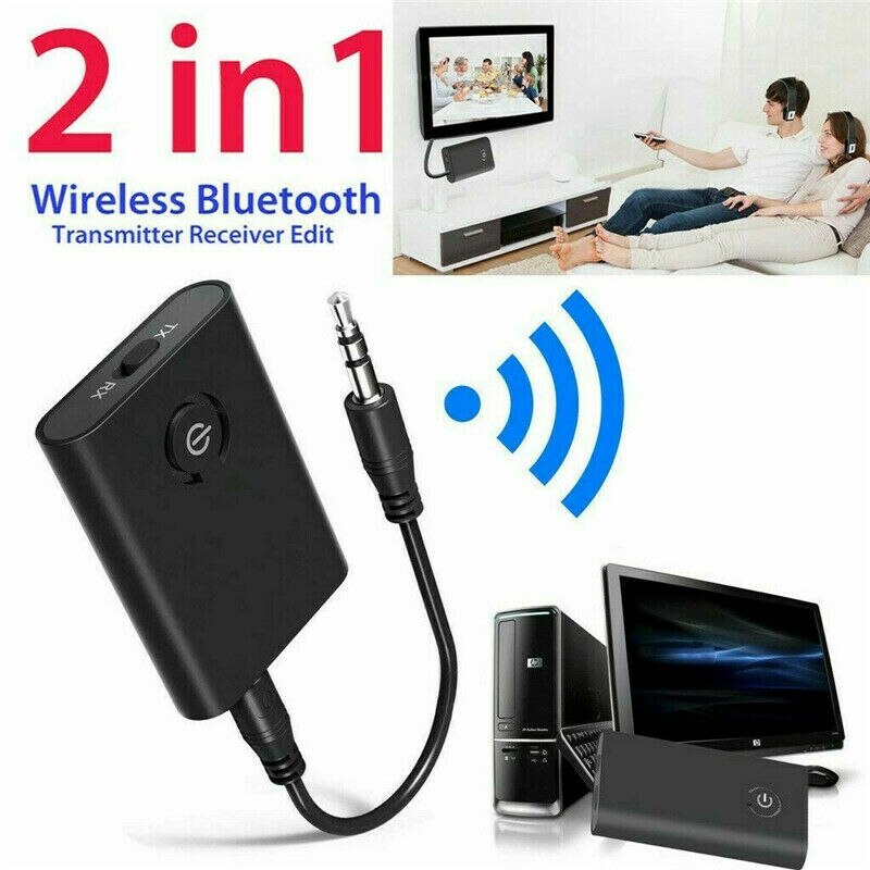 2-In-1 Draadloze Bluetooth 5.0 Zender En Ontvanger Bluetooth 5.0 2-In-1 Adapter Bedrade zender En Ontvanger