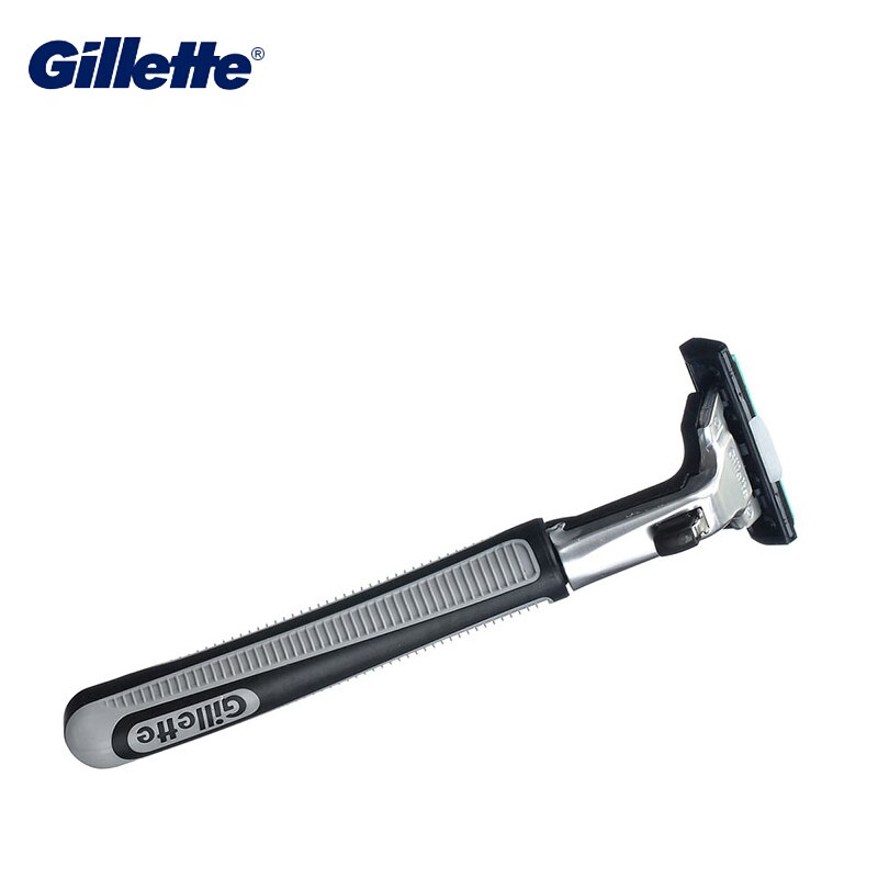 Gillette Vector 2 Safety Razor Original Brand Razor Double Layers Shaving Blades Men Face Care 1 Razor Holder 2 Razor Blades