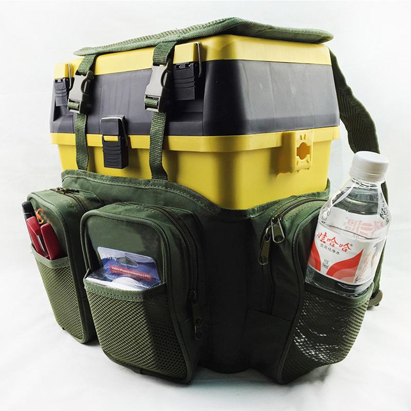 Fly Fishing Backpack Fishing Outdoor Adjustable Size Fishing Tackle Box Fishing Tackle Backpack Bag