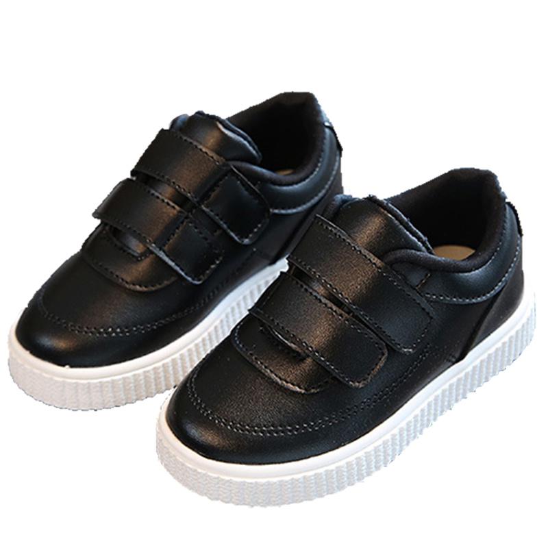 Kids Sneakers Jongens Schoenen Meisjes Trainers Kinderen Leren Schoenen Wit Zwart School Schoenen Roze Casual Schoen Flexibele Zool Mode