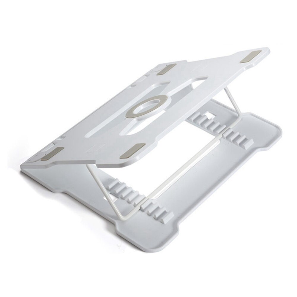 Aluminium Laptop Stand Draagbare Computer Houder Laptop Thuis Desktop Cooling Beugel Opvouwbare Computer Beugel (Plastic Pane: Default Title