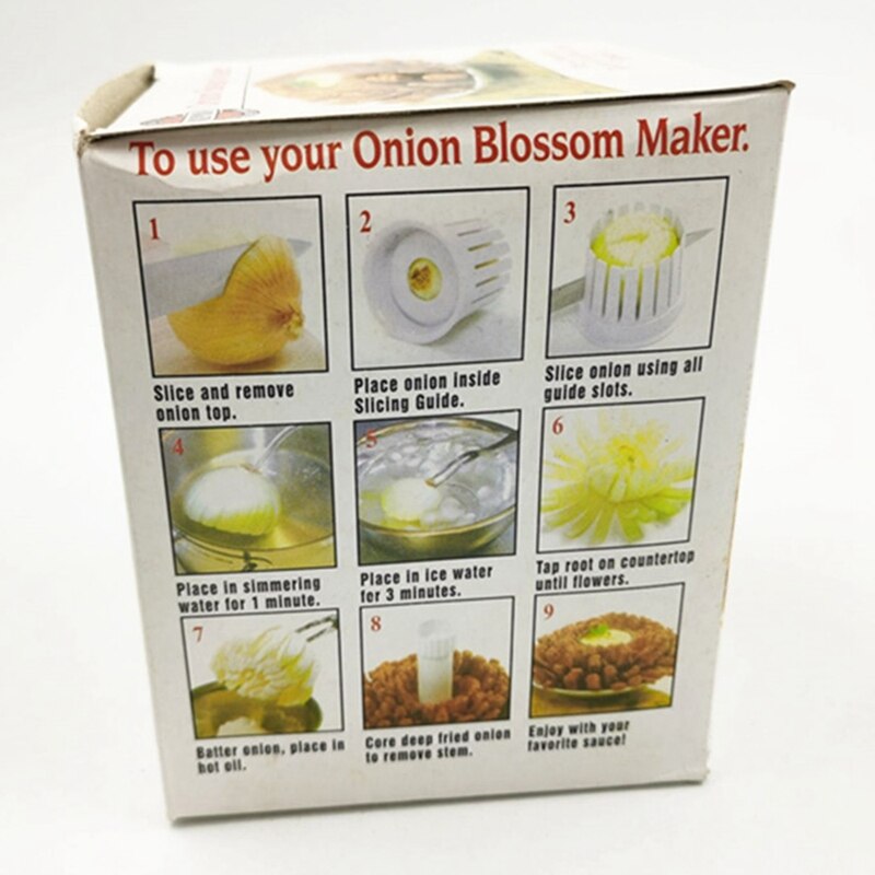 Ui Snijgereedschap Blossom Maker Ui Snijgereedschap Frituren Ui Bloem Tool