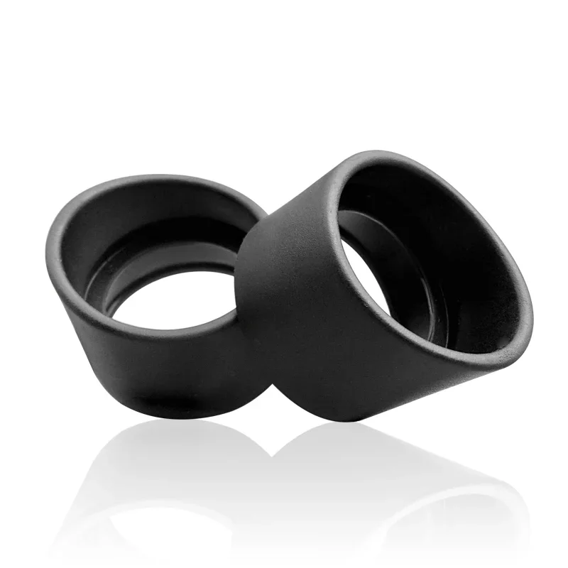 Paar 34 mm Innendurchmesser Binokular Gummi Okular Augenschützer Tassen Schild für 32–35 mm Mikroskop Werkzeuge Microscopio Eyerphone