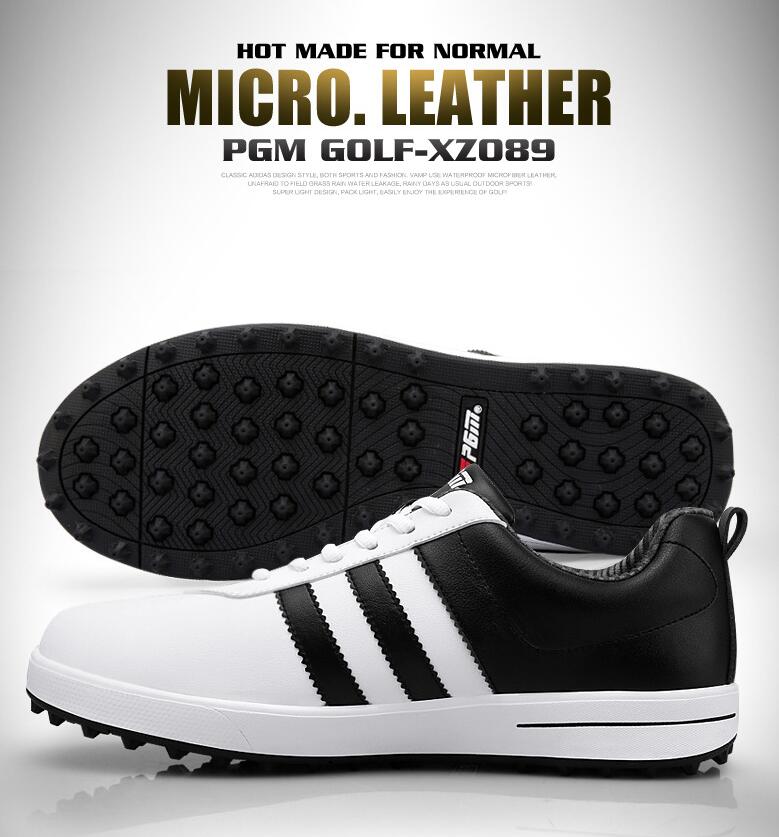 Pgm Golf Schoenen Golf Sneakers Mannen Waterdichte Schoenen Nailless Ademende Schoenen