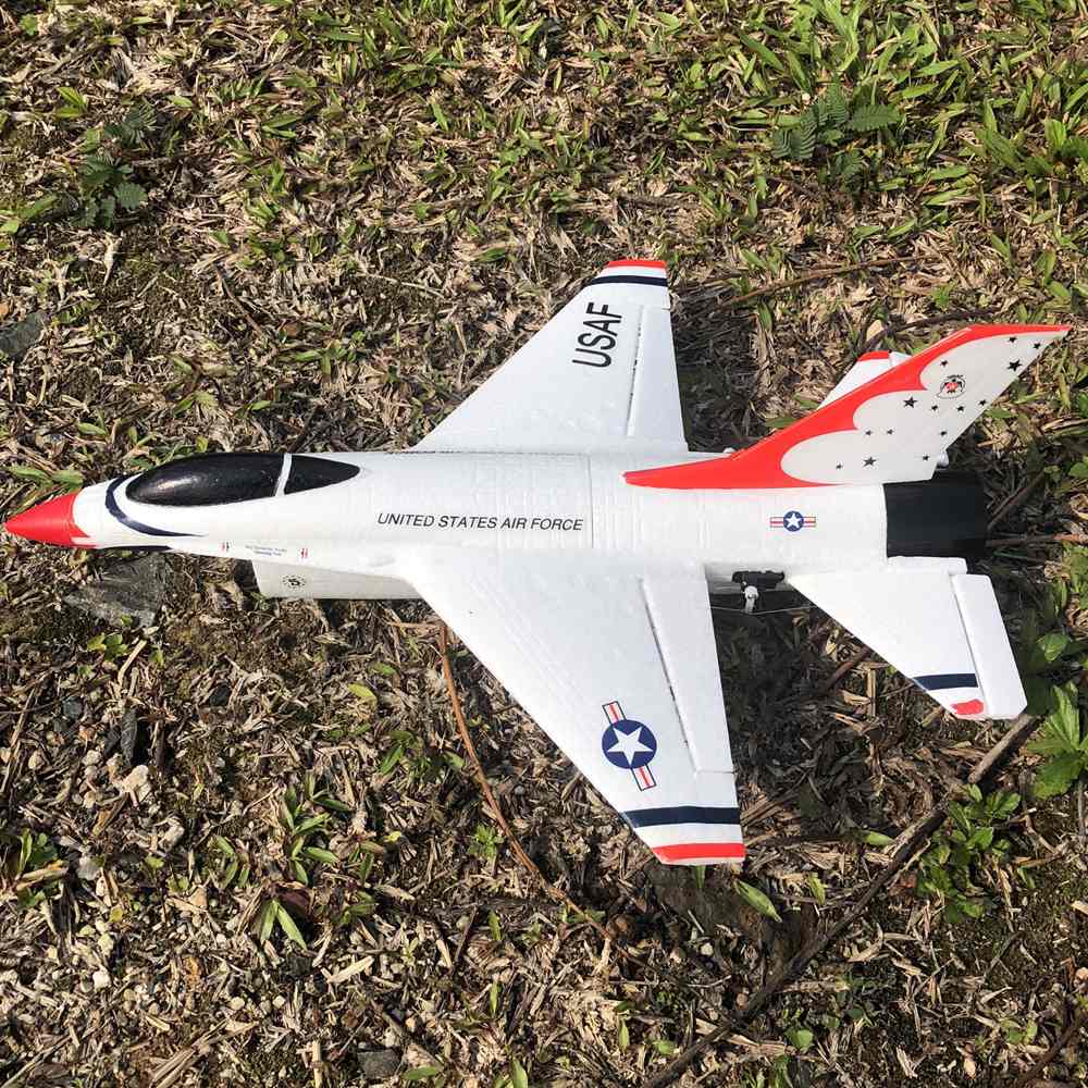 35 Mm Micro Rc Jet F16 Wit Gemonteerde Kit