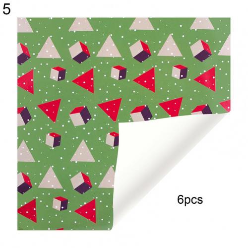 Bibułka prezentowa drukowane papiery rzemieślnicze kolorowy świąteczny doskonały papier pakowy w jasnym kolorze: 5