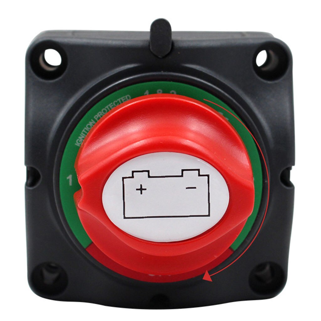 12V/24V DUAL BATTERY SELECTOR SWITCH SPEED BATTERY MAIN SWITCH FOR CAR RV BOATS