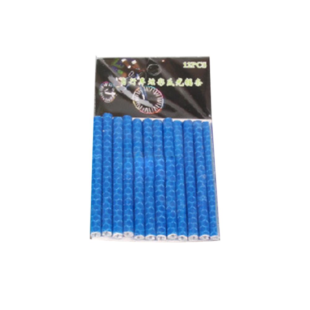 1 Pack Of Bicycle Colorful Reflective Spokes UV Resistant Waterproof Abrasion Resistant Reflective Strips Bicycle Upgrade: Blue
