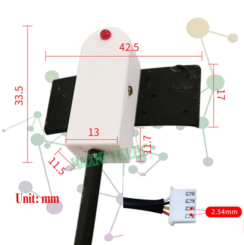 Non-contact Capacitive Liquid Level Water Level Sensor Detect Detection Switch 5V-24V