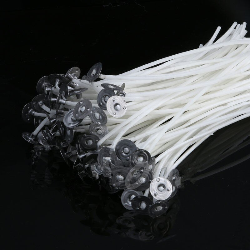 50pcs/set Cotton Candle Wick Eco-friendly No-smoke Wicks Candle Birthday DIY Making Candles Core 20cm