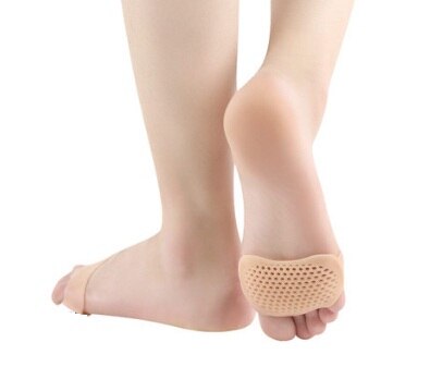 Silikon Vorfuß Mittelfuß Pads Orthesen Fuß Massage pflege Anti-Unterhose Schutz Hohe Ferse Elastische Kissen Fußpflege werkzeug