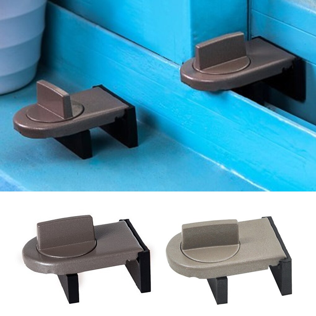 Metal Door Window Security Lock Home Window Restrictor Safety Device Key Lock Child Safe Protect Tool