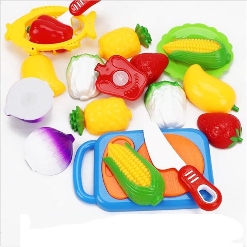 38-75pcs Kitchen Toys Pretend Play Cutting Birthday Cake Food Eat Toys Early Educational Baby Play Games SA978293