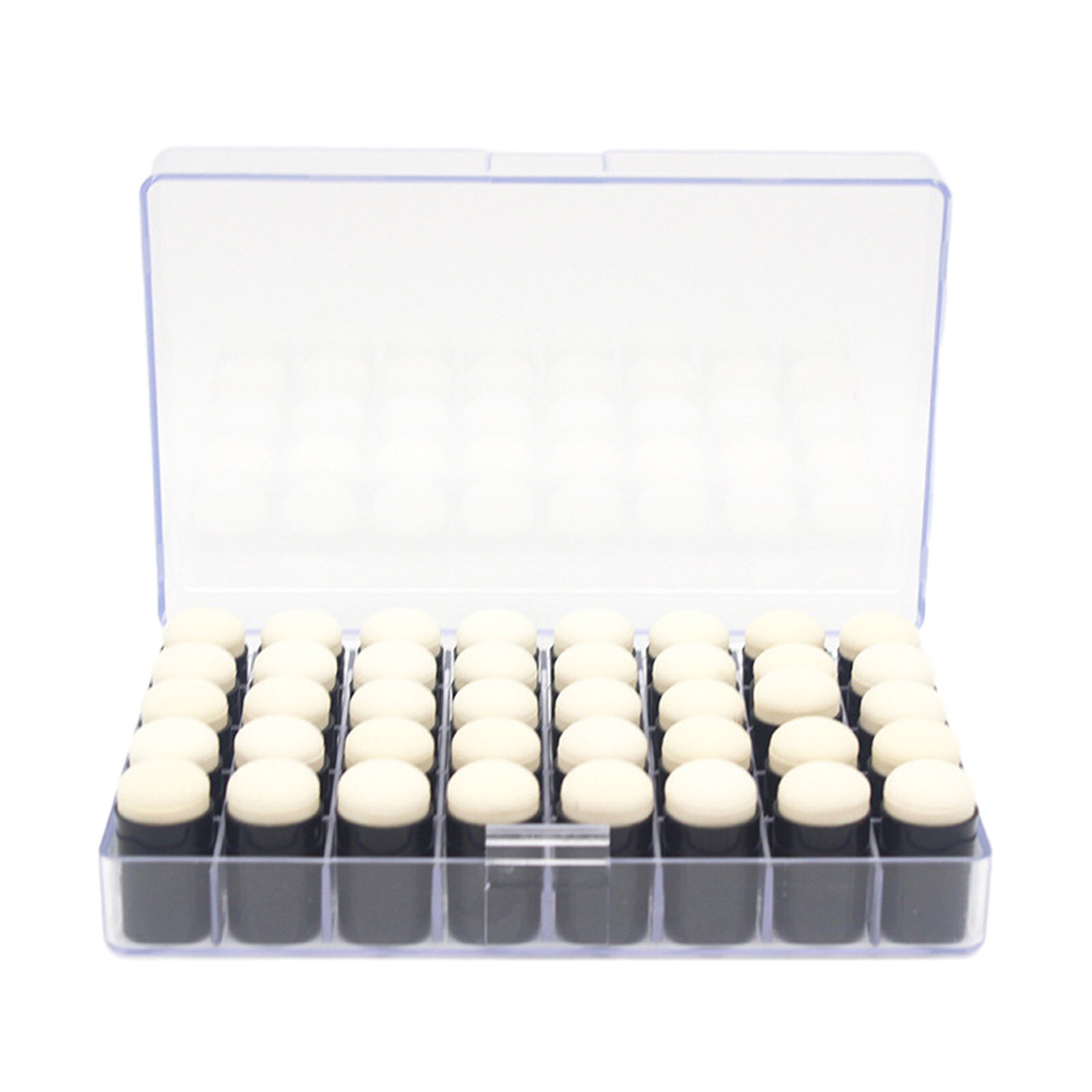 DIY Smear Sponge Daubers DIY Finger Paint Graffiti Drawing Tools Storage Box 40PCS/Box Finger Cots Set Smear Tool Drawing Tools: Default Title