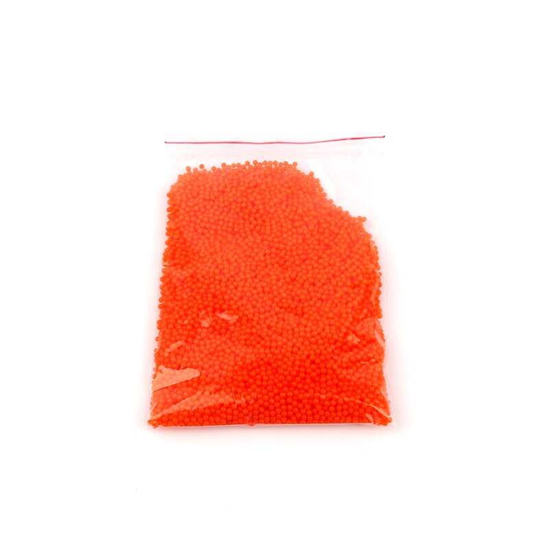 500pcs 11-13mm Pearl Shaped Polymer Crystal Soil Water Beads Mud Grow Magic Jelly Gel for Potted Plants Decoration: orange