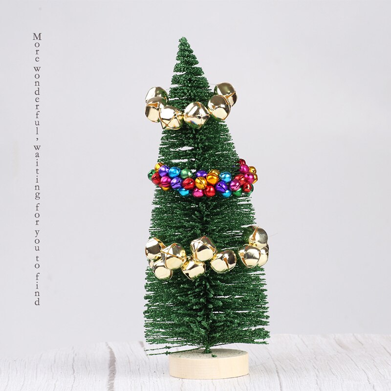 10/100 stk små jingle klokker diy armbånd flettet løse perler jern vedhæng hængende juletræ klokker ornamenter til boligindretning