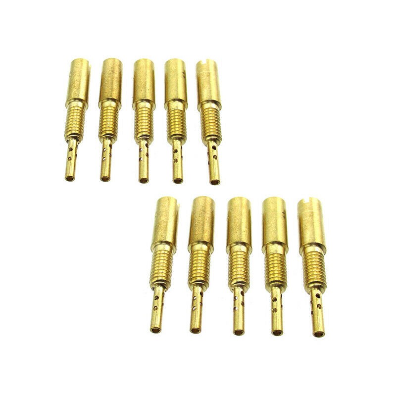 Carburetor Pilot Jet #15-17.5-20-22.5-25-30-32.5-35-37.5-40 For Mikuni 34 HS40 HSR VM28/486 TM40