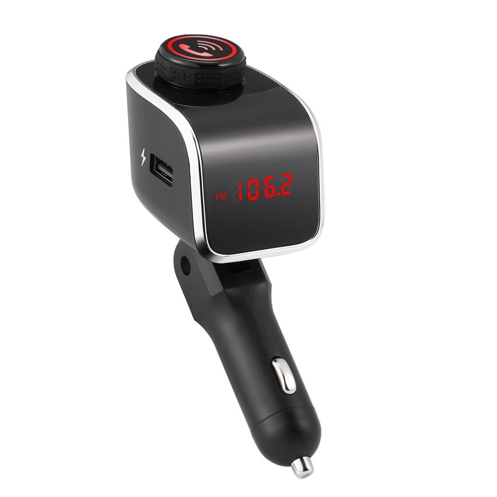 Car MP3 Handsfree FM Transmitter Cigarette Lighter Socket Powered USB Charger Music Player Support TF Card U-disk
