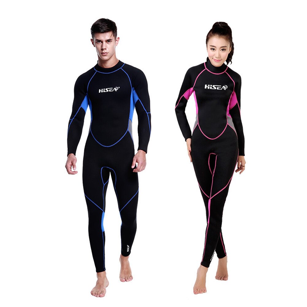 3mm Wetsuit Full Body Diving Suit Back Zipper Suit for Diving Snorkeling Surfing Surfing Suit Swimming for Women Men