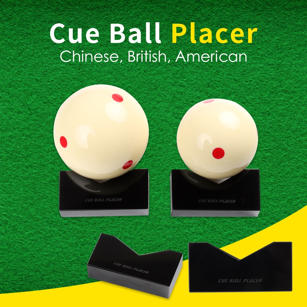 Importez le matériel acrylique repère de boule de queue billard billard Carom Position de queue marqueur léger accessoire résistant à l'usure Moothly