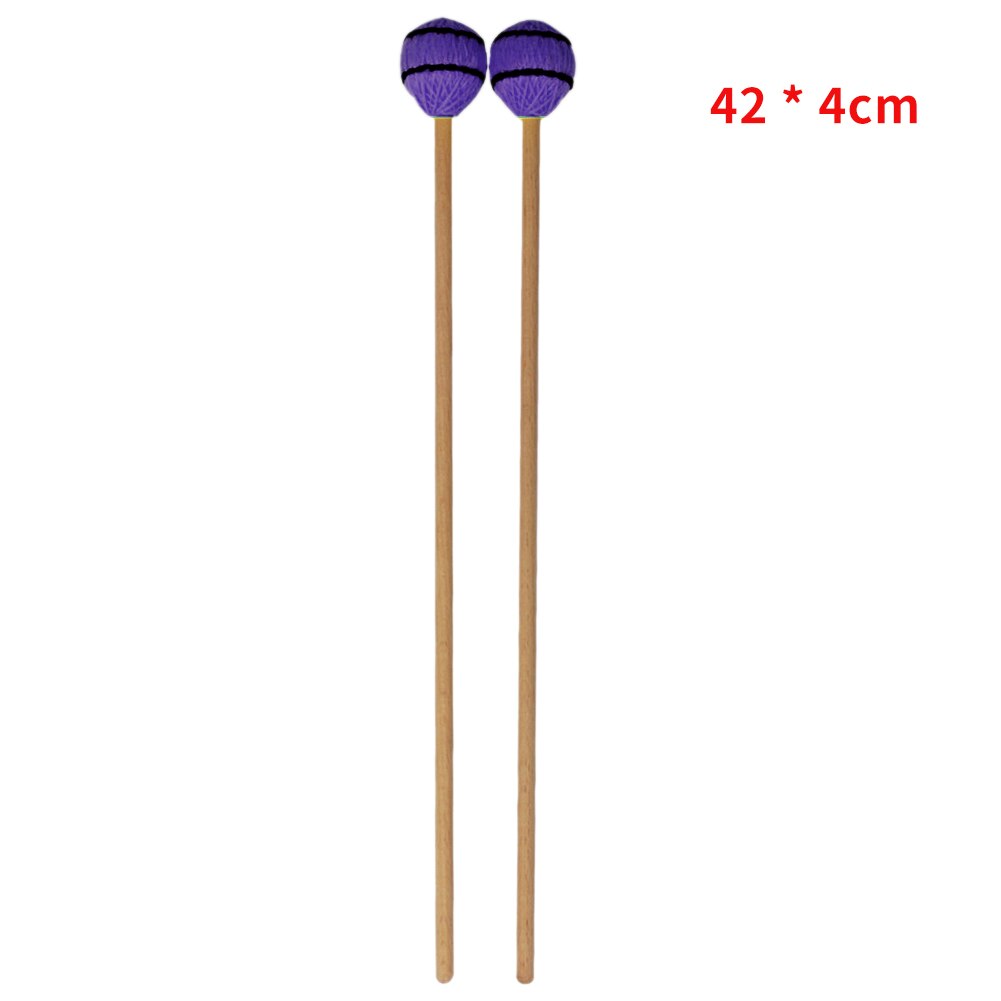 Wood Handle Easy Grip Instrument Accessories Performance Xylophone Piano Amateur Marimba Sticks Mallet Portable