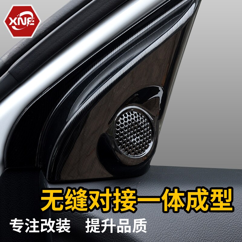 Voor Mitsubishi Outlander Hoge Roestvrijstalen Interieur Pailletten, Dashboard Trim